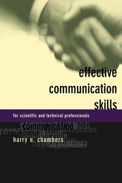 Effective Communication Skills for Scientific and Technical Professionals cover