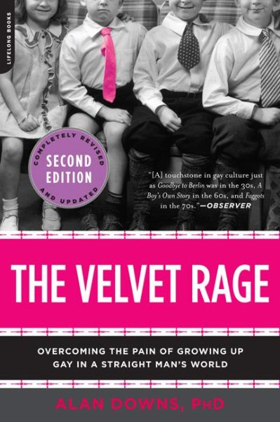 The Velvet Rage: Overcoming the Pain of Growing Up Gay in a Straight Man's World, Second Edition cover