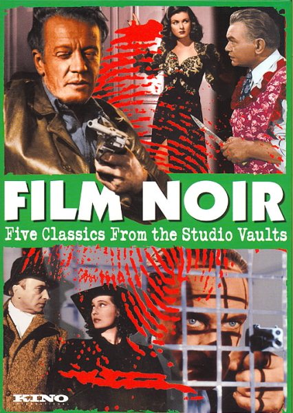 Film Noir: Five Classics from the Studio Vaults (Scarlet Street/Contraband/Strange Impersonation/They Made Me A Fugitive/The Hitch-Hiker) cover