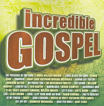 Incredible Gospel cover