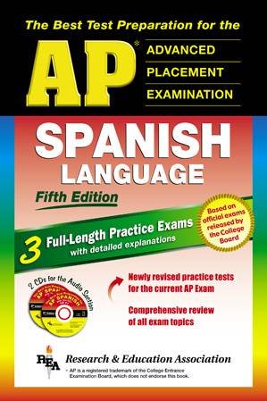 AP Spanish 5th Edition with Audio CDs (Advanced Placement (AP) Test Preparation) cover
