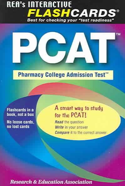 PCAT Pharmacy College Admission Test Flashcards (PCAT Test Preparation) cover