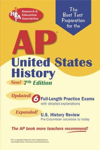 AP United States History (REA) - The Best Test Prep for the AP Exam: 7th Edition (Test Preps) cover