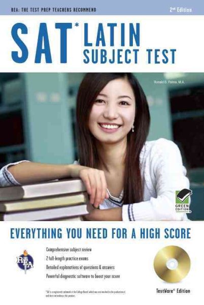 SAT Subject Test : Latin (SAT PSAT ACT (College Admission) Prep) cover