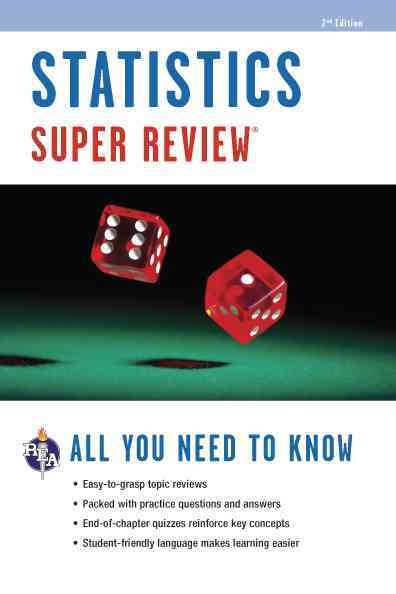 Statistics Super Review (Super Reviews Study Guides) cover