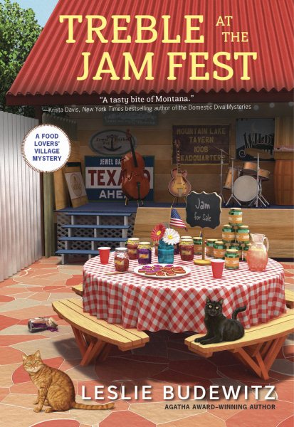 Treble at the Jam Fest (A Food Lovers' Village Mystery, 4) cover