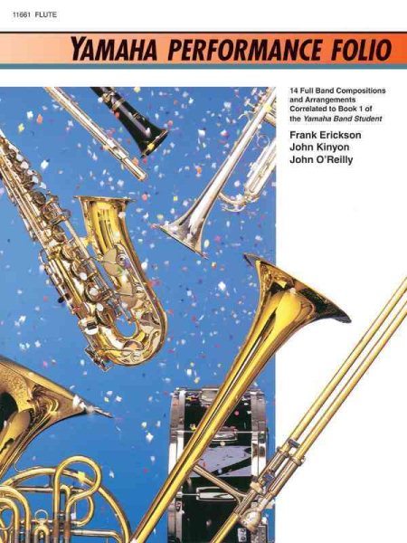 Yamaha Performance Folio: Flute (Yamaha Band Method) cover