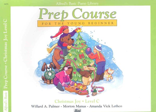 Alfred's Basic Piano Prep Course: Christmas Joy! Level C (Alfred's Basic Piano Library) cover