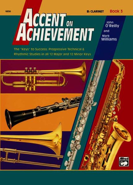 Accent on Achievement, Book 3 (Clarinet) cover