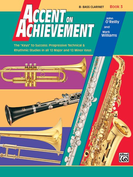 Accent on Achievement, Book 3, B Flat Bass Clarinet cover