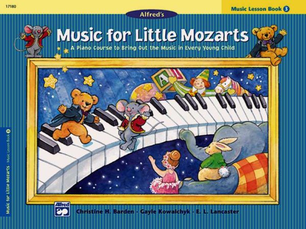 Music for Little Mozarts: Music Lesson Book 3 cover