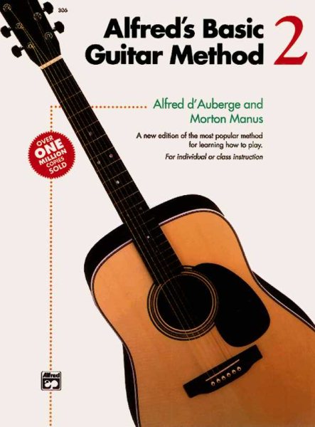 Alfred's Basic Guitar Method, Bk 2: Book & CD (Alfred's Basic Guitar Library, Bk 2) cover
