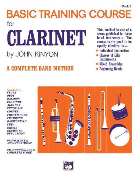 Basic Training Course for Clarinet, Book 2 cover