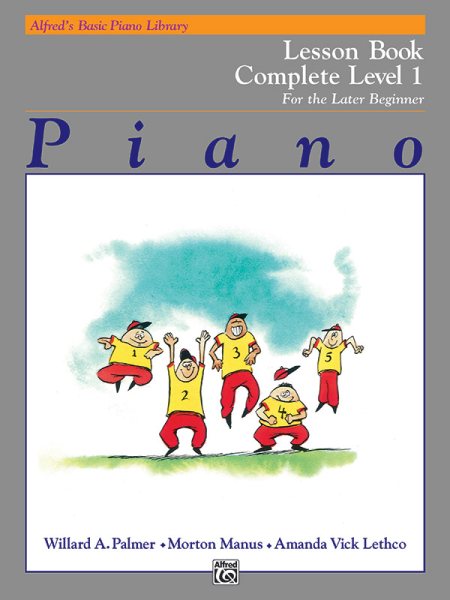 Alfred's Basic Piano Library Technic Complete, Bk 1: For the Later Beginner cover