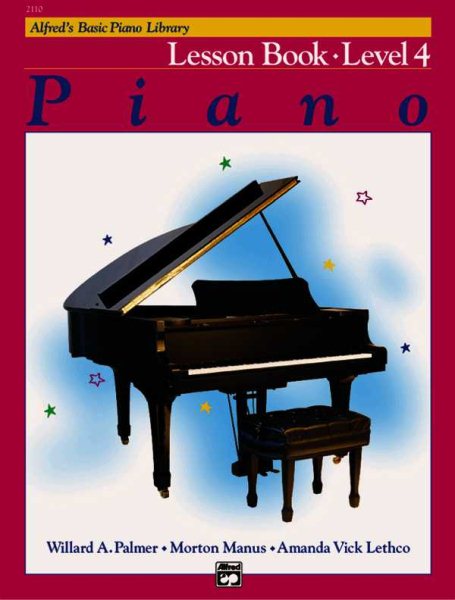Alfred's Basic Piano Library Lesson Book, Bk 4 (Alfred's Basic Piano Library, Bk 4)