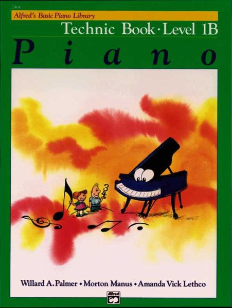 Alfred's Basic Piano Library: Technic Book Level 1B cover