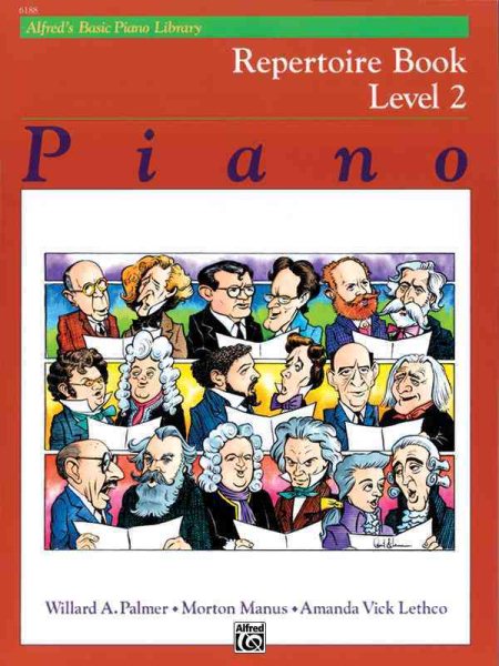 Alfred's Basic Piano Library Repertoire, Bk 2 cover