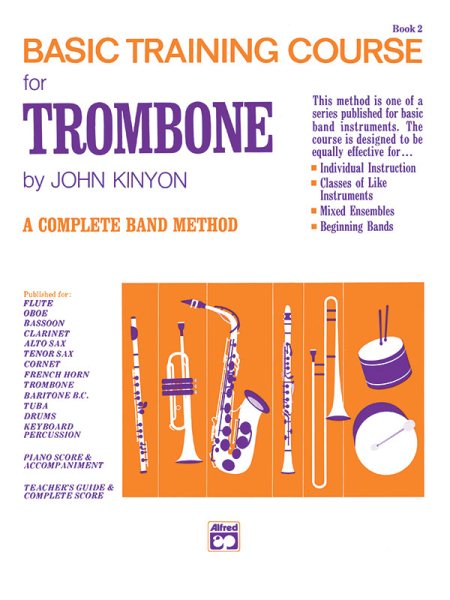 John Kinyon's Basic Training Course, Bk 2: Trombone (John Kinyon's Band Course) cover