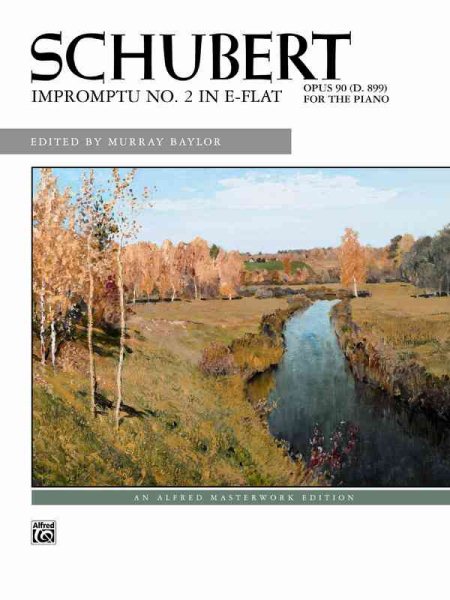 Impromptu, Op. 90, No. 2: Sheet (Alfred Masterwork Edition) cover