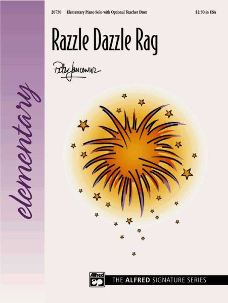 Razzle Dazzle Rag: Sheet (The Alfred Signature Series) cover