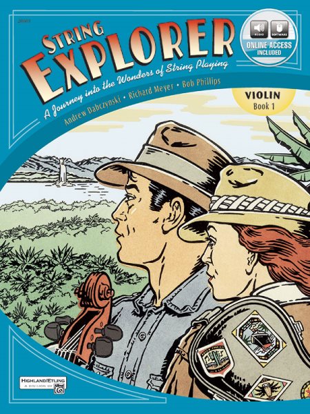 String Explorer, Bk 1: Violin, Book & Interactive CD cover