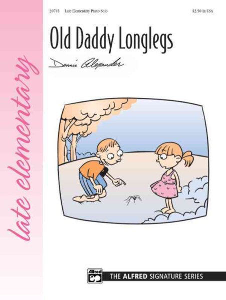 Old Daddy Longlegs: Sheet cover