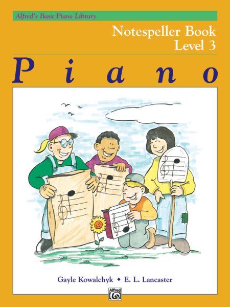 Alfred's Basic Piano Library Notespeller, Bk 3 cover