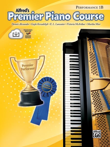 Premier Piano Course Performance, Bk 1B: Book & CD cover