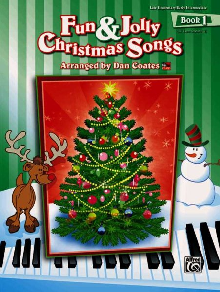 Fun & Jolly Christmas Songs, Book 1 (Exam Grades 1-2) cover