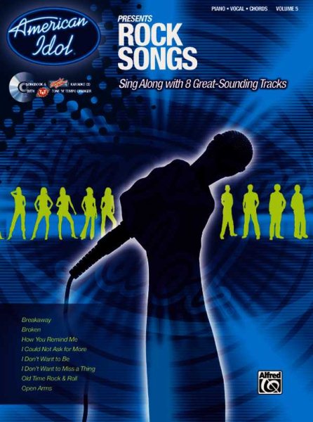 American Idol Presents Rock Songs: Piano/Vocal/chords cover