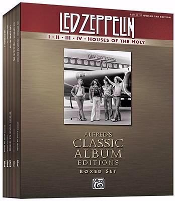 Led Zeppelin I-Houses of the Holy (Boxed Set): Authentic Guitar TAB, Book (Boxed Set) (Alfred's Classic Album Editions) cover