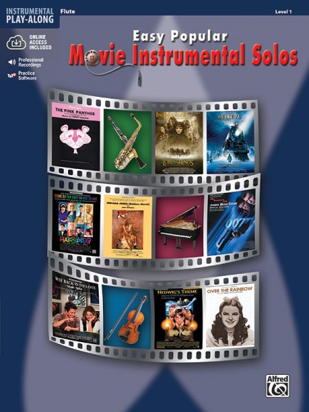 Easy Popular Movie Instrumental Solos Book & CD (Flute Edition) (Pop Instrumental Solo) cover