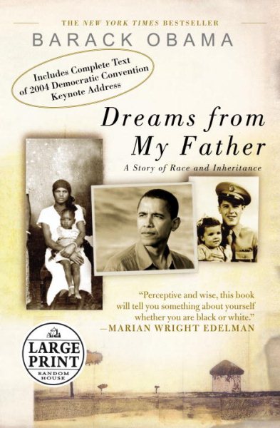 Dreams from My Father (Random House Large Print) cover