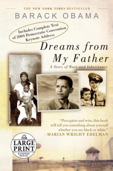 Dreams from My Father: A Story of Race and Inheritance (Random House Large Print) cover