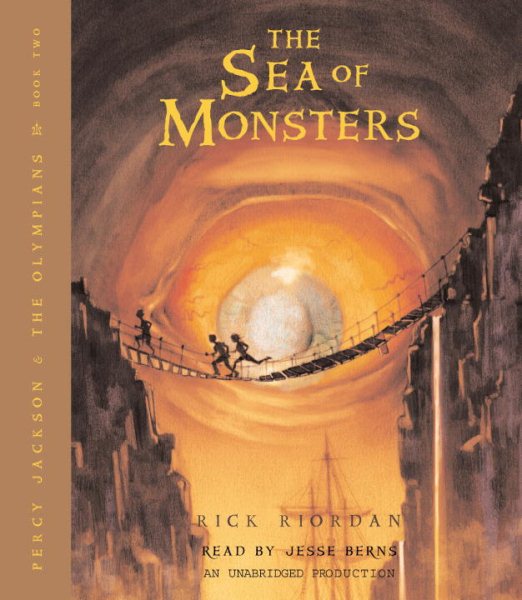 The Sea of Monsters (Percy Jackson and the Olympians, Book 2) cover