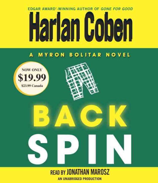 Back Spin (Myron Bolitar) cover
