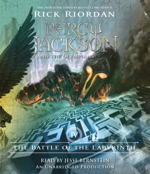 The Battle of the Labyrinth (Percy Jackson and the Olympians, Book 4) cover