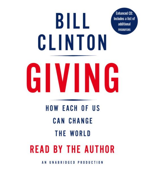 Giving: How Each of Us Can Change the World cover