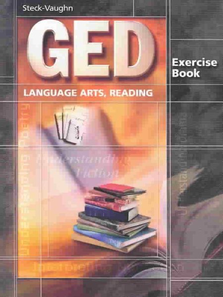 GED Exercise Books: Student Workbook Language Arts, Reading cover