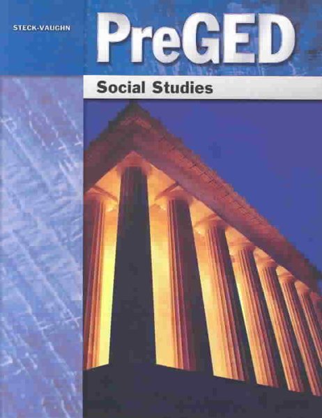 Pre-GED: Student Edition Social Studies cover