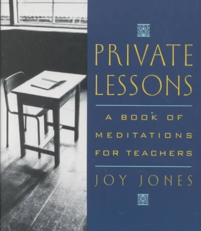 Private Lessons Meditations For Teachers cover