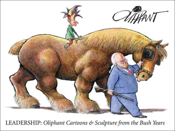 Leadership: Political Cartoons & Sculptures From The Bush Years cover