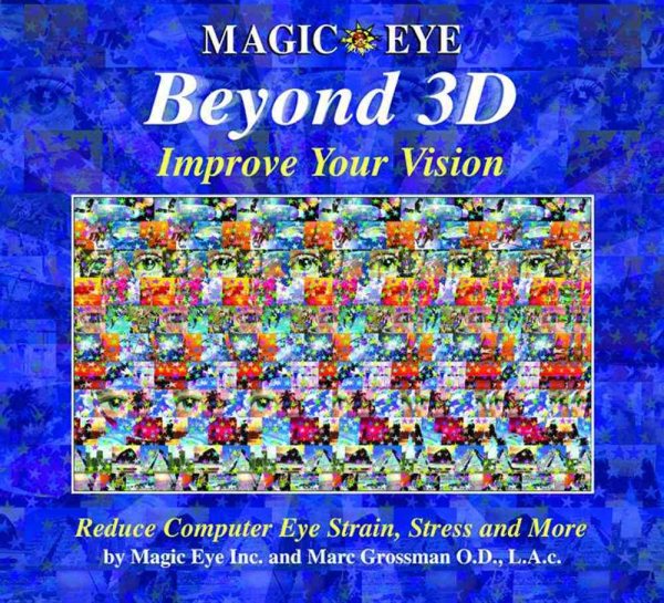 Magic Eye Beyond 3D: Improve Your Vision (Volume 6) cover