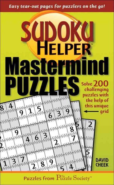 Sudoku Helper Mastermind Puzzles cover