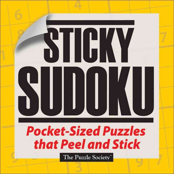 Sticky Sudoku: Pocket-Sized Puzzles that Peel and Stick cover