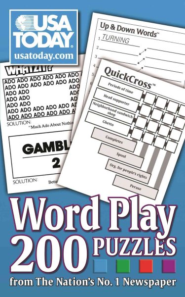 USA TODAY Word Play: 200 Puzzles from The Nation's No. 1 Newspaper (Volume 5) (USA Today Puzzles)