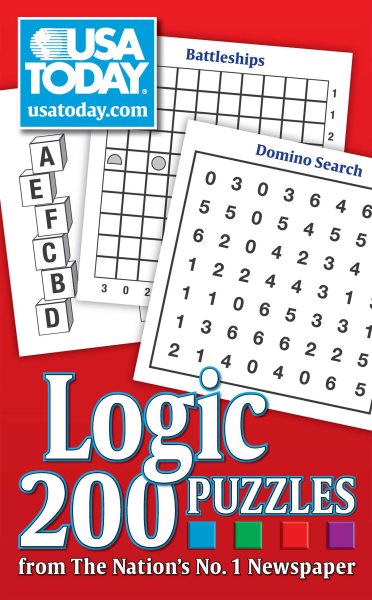 USA TODAY Logic Puzzles: 200 Puzzles from The Nation's No. 1 Newspaper (USA Today Puzzles) (Volume 3) cover