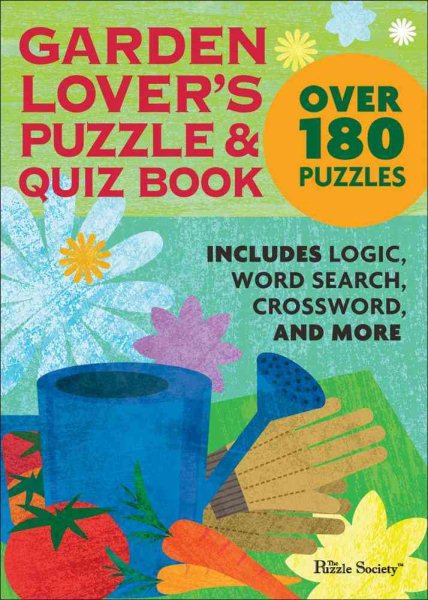 Garden Lover's Puzzle and Quiz Book cover
