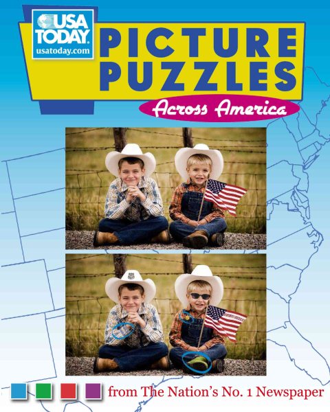 USA TODAY Picture Puzzles Across America (Volume 14) (USA Today Puzzles) cover