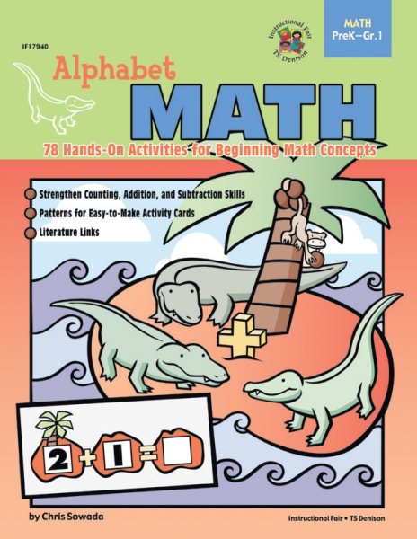 Alphabet Math, Grades PreK to 1 cover